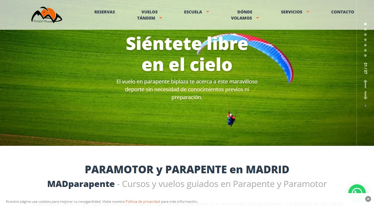 MadParapente — caso